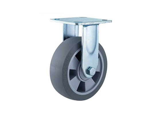 Rigid TPR Wheel Caster- Flat Type Wheel