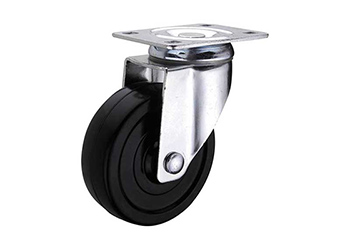 Swivel Caster hard rubber wheel