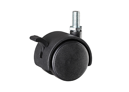 Furniture Caster 40/50mm Bolt Stem Brake