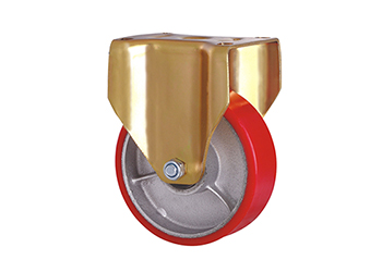 Heavy duty Rigid Pu-iron Castor